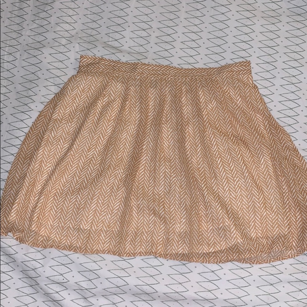Mustard skirt